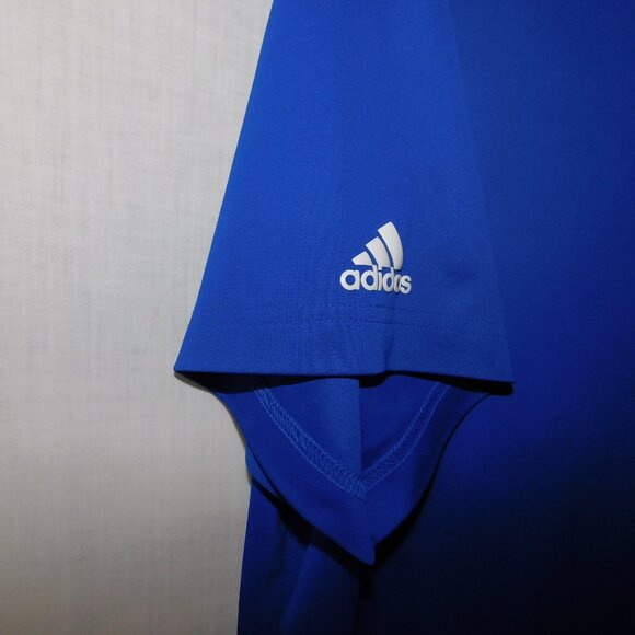 Adidas Golf Mens 3XL Blue Polo Shirt - Picture 6 of 7